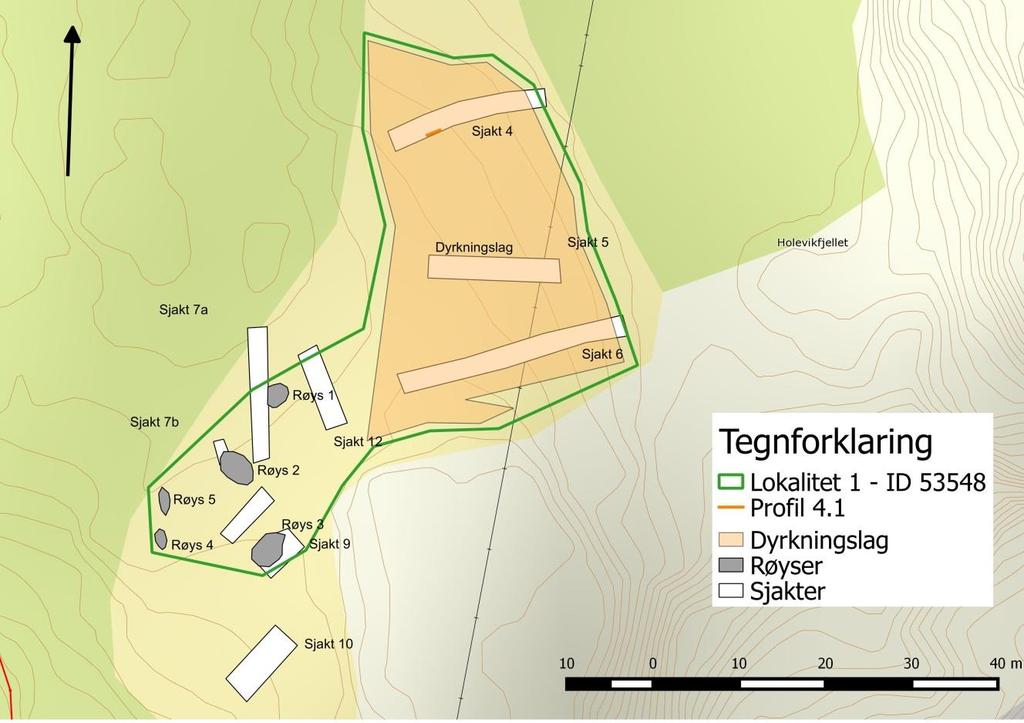 Figur 6: Oversiktskart over lokalitet