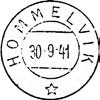 I poststedsfortegnelsen 1889 er navnet skrevet HOMMELVIK. Underpostkontor fra 01.11.1973. Postkontor B fra 01.11.1974. Postkontoret 7550 HOMMELVIK ble lagt ned fra. Stempel nr. 1 Type: I Utsendt 02.