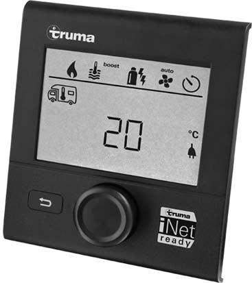 Kan utvides med Truma inet Box, slik at alle TIN-Bus-kompatible Truma-apparater også kan styres via Truma App.