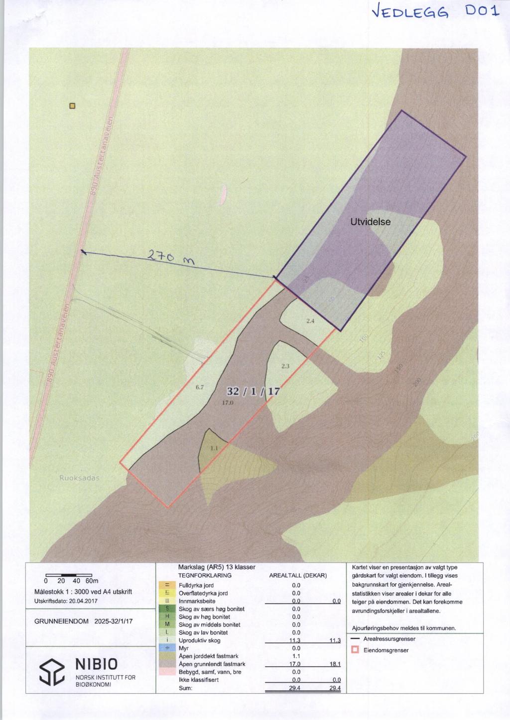 \IE.DLECaG 00 1. 0 20 40 60m Målestokk 1 : 3000 ved A4 utskrift Utskriftsdato: 20.04.