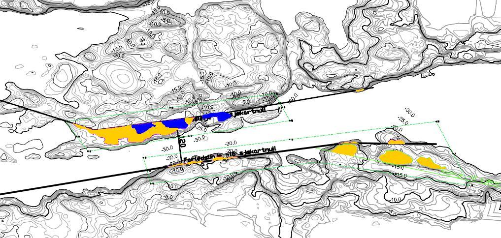 Innseiling Florø Miljøgeologiske undersøkelser M U L T I C O N S U L T Figur 3.