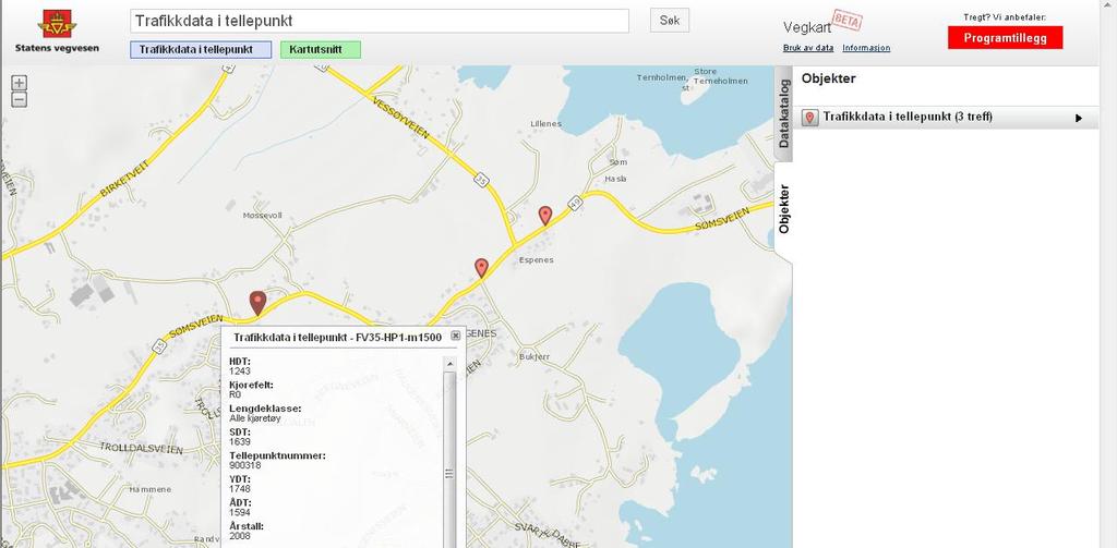 Trafikkdata i tellepunkt HDT SDT YDT - ÅDT Hva er hva?