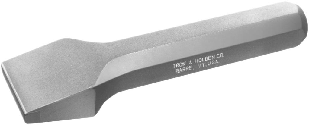: 127510 Produkt: Meisel Spiss T&H Trow & Holden Spissmeisel med karbidtupp, tykkelse 25 mm.