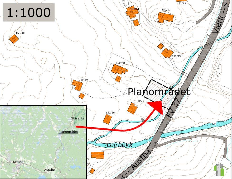 1 Bakgrunn Fleire hytteeigarar i området Rukkemo 150/10 ynskjer opparbeidd parkeringsplass på nordvestsida av Fv 37 nærare deira hytter.