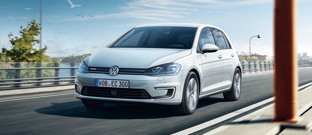 Spenning som varer Med den nye Volkswagen e-golf kjører du elektrisk og bærekraftig. Bilen oppfyller tidens krav og viser vei inn i fremtiden med fornybare energikilder og utslippsfri kjøring.