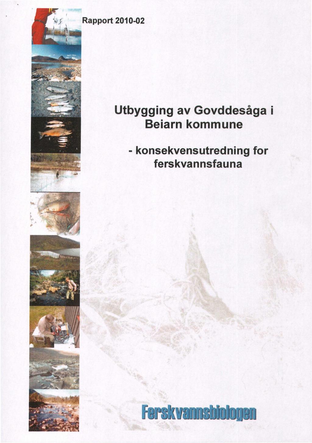 Rapport 2010-02 Utbygging av Govddesåga i Beiarn