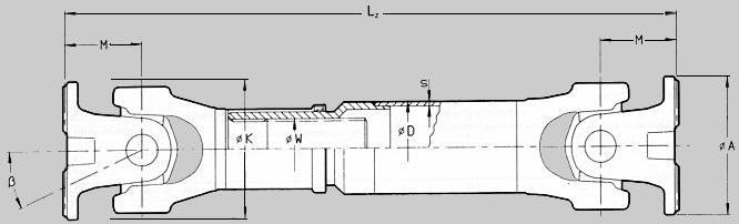 63 Kardanska vratila prave se od tankostjenih eli nih cijevi kao to se vidi na slici 208.