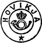 Poståpneriet HOVIKA ble nedlagt 31.03.1932. Nytt brevhus HOVIKA ble opprettet 01.04.1932. Navneendring til HOVIKJA fra 12.