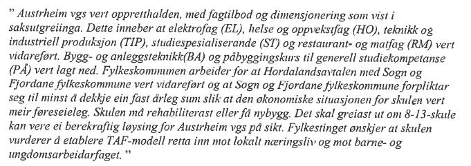 S i d e 13 innsparingar som kan leggjast til grunn, gir ikkje føringar for eventuelle drøftingar med operatørar av båtrutene.