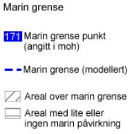 SØRFOLDTUNNELENE Berggrunns- og løsmassekart fra NGU Gyltvikvatn