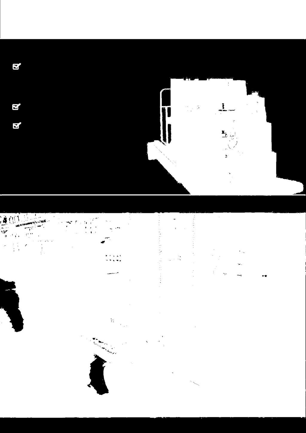 Sensorkontrollerte og regulerende driftsdata som gir ekstra operatørsikkerhet.