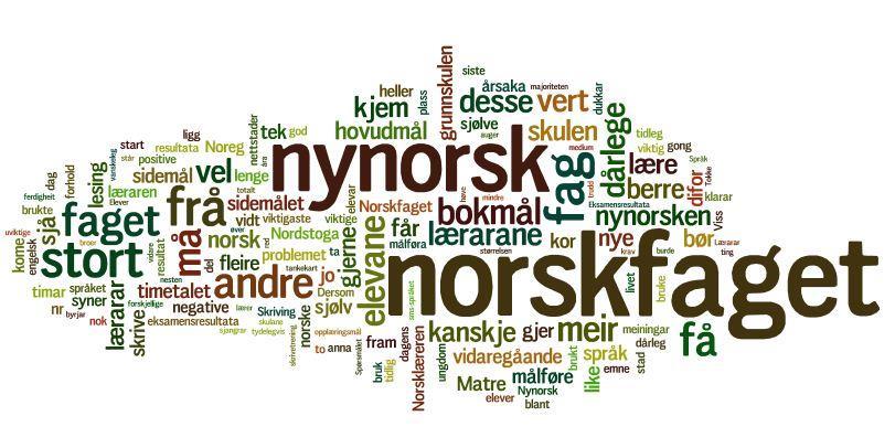 Norsk Tema i år: Nynorsk Litteraturhistorie Klassiske og samtidstekster Analyse av teater Lyrikk