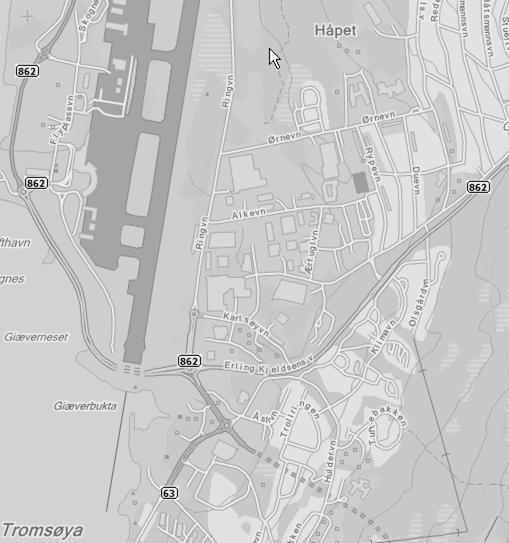 2 FORUTSETNINGER FOR CONTRAM-BEREGNINGENE 2.1 Modellområde Contram-modellen er utvidet i forhold til tidligere vurderinger. Figur 1: Modellområde. pm03n 2008-05-16 2.