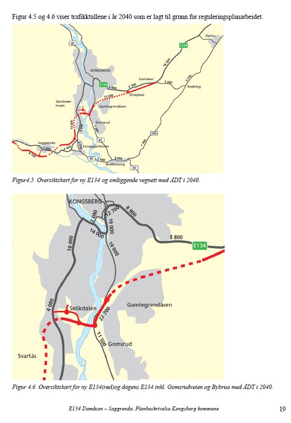 10 Trafikkøkningen vil ikke være så stor at den vil ha vesentlig betydning for støynnivået langs Gomsrudveien. Dagens kollektivtilbud til området er begrenset.