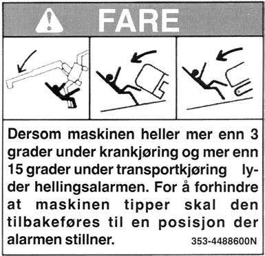 Advarsel for el-støt (553-4267300)