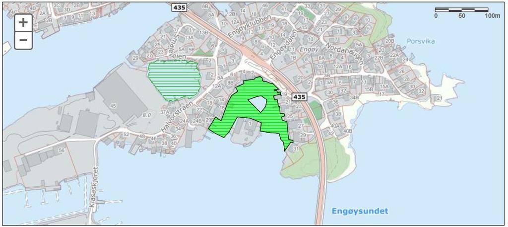 Side 8 av 11 Bangavågen: Vedlegg 5: NGI 2016 - Tiltaksplan for fire sjøområder - Stavanger kommune.