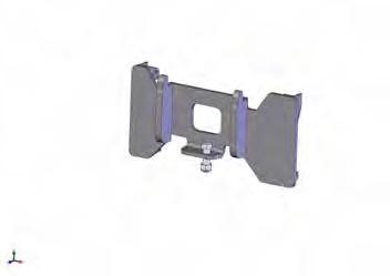 Det er to ulike adaptere tilgjengelig: 1) Weld-on adpater plate with 200 series 1 attachment bracket A46529 2)
