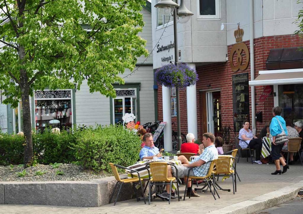 Gatetun/shared space De viktigste handlegatene samt gang- og ferdselsårene i Verdal er definert som «shared space».