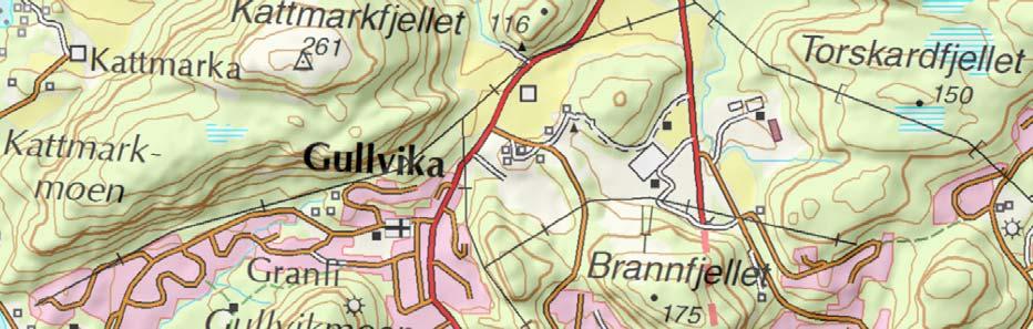 Planområdet ligger 2 km nord for Namsos i dalen mellom Istberghaugen og Kattmarkfjellet (figur 1 1).