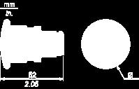 Dimensions Ø in mm Ø in in. ZB4BC 40 1.57 ZB4BR 60 2.