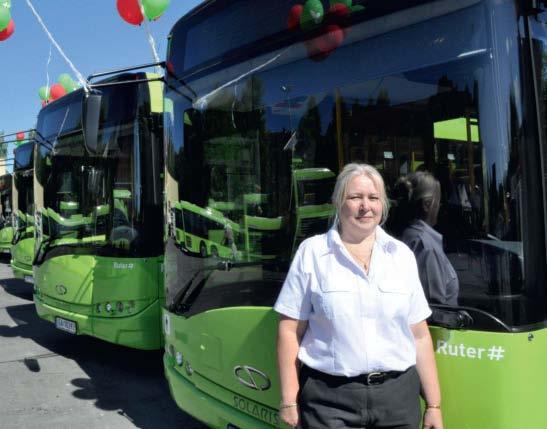 Bussvirksomheten: Bedret driftsresultat Bussvirksomheten består av Nettbusskonsernet. Driftsinntektene økte med 8 %.