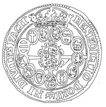 Utenlandske mynter 1375 1375 Speciedaler 1624. S.14 H.
