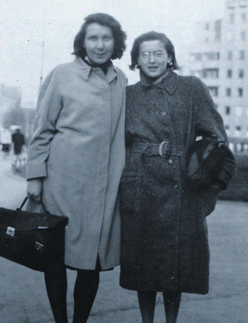 con Ruth Maier a Oslo nell aprile del 1942 Gunvor