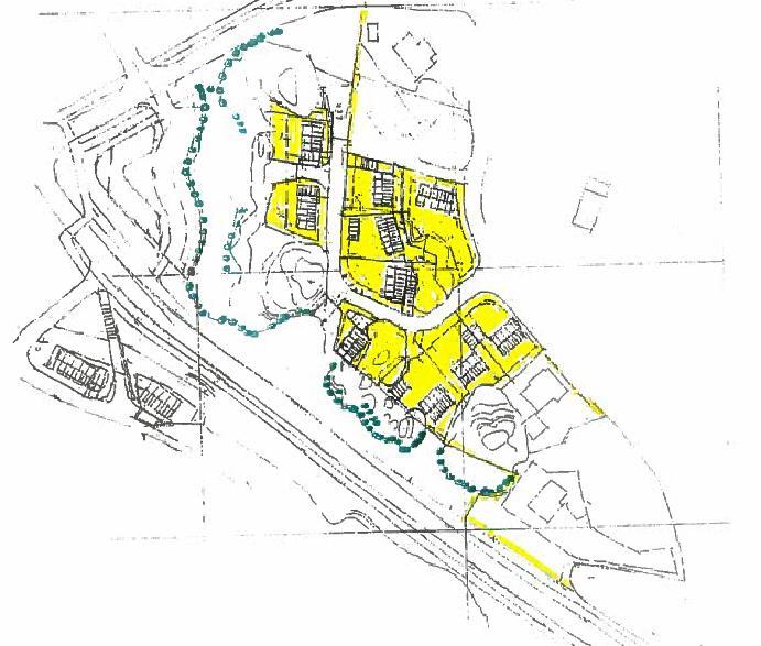 Figur 8 Diagram over terrengendringar Bestemmelsar om gesims- og mønehøgde målt frå topp golv 1.