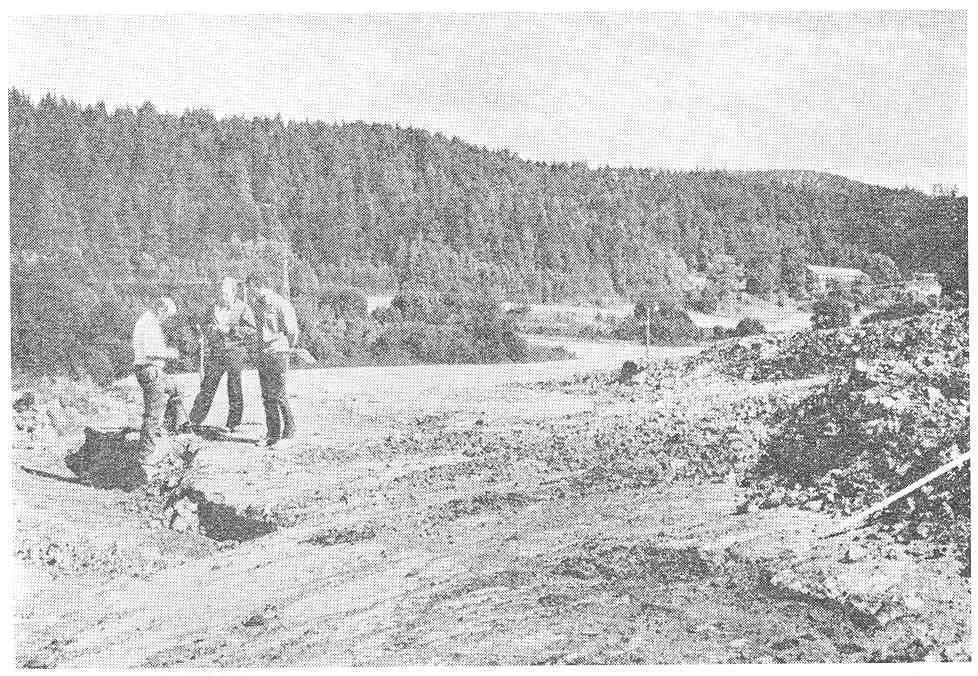 Flytting av jord ved veianlegg på Steinberghaugen,