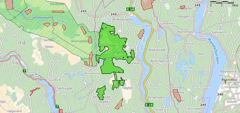 Forenklet besøksstrategi for Vikerfjell naturreservat som grunnlag