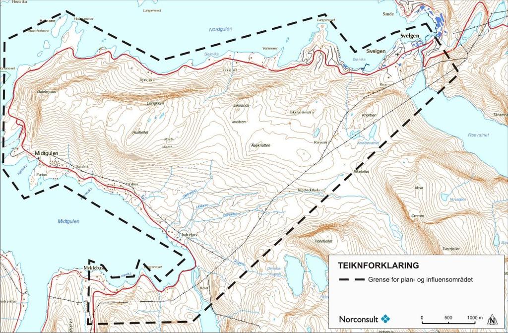 Kommunedelplan med Konsekvensutgreiing for parsell av fv 614; Svelgen - Myklebust Selje, Naustdal og Førde. Området har i dag eit samla folketal på omlag 45.000 innbyggarar.