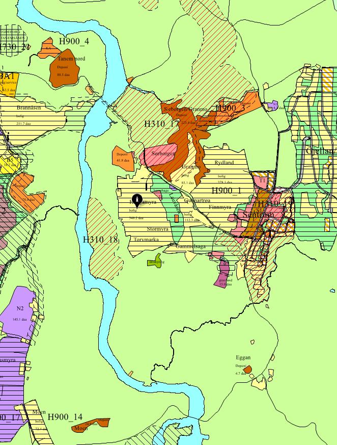 Detaljregulering av del av Haugamyra boligområde, del av gnr. 20 bnr.