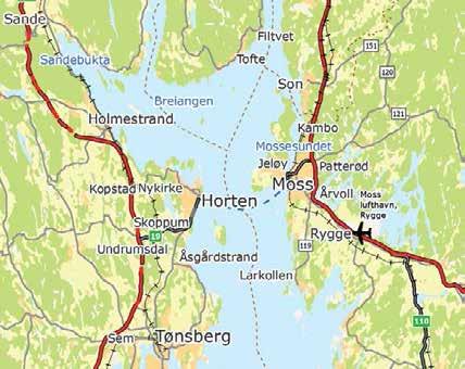 Trafikk til og fra nye fjordkryssinger Statens vegvesen gjennomførte i 2013 en utredning for de to fylkesvegrutene mellom E6 og E18 i Østfold med forslag til alternative strategier for utvikling 46).