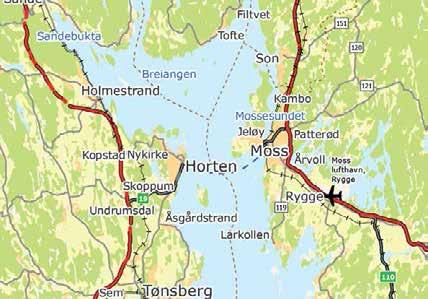 K3 Bru Moss - Horten gir mulighet for kryss på Jeløya, men dette er ikke lagt inn i det analyserte alternativet.