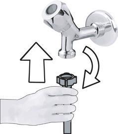 Installasjon 3.5 Tilkoble vannforsyningen C MERK Vannforsyningstrykket som er nødvendig for å bruke maskinen er 1 til 10 bar (0,1-1 MPa).