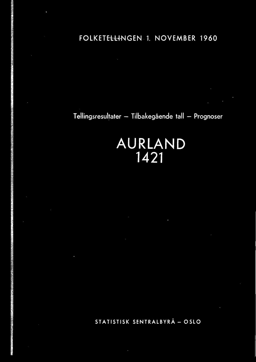 Prognoser AURLAND