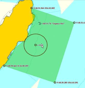 Kommune Kvæfjord Opprinnelig Justert Nummer 1911-A19 forslag forslag Gapøya Ny lokalitet ved Gapøya, innspill A76 Ubererørt Ubererørt 5,6 Innspillsgruppe akva Konsekvensutredning Gyteområder/oppvekst