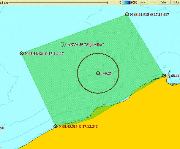 Kommune Gratangen Opprinnelig Justert Nummer 1919-A3 forslag forslag Skjervika A -FFFNFA 8,8 Innspill akva Eksisterende lokalitet, foreslått utvidet, forslag A89 Konsekvensutredning Gyteområder Verdi