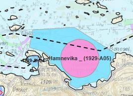 Ligger <4 km fra Ballesvikelva som har bestand av sjøørret, og 5,5 km fra Finnsætervassdraget som er lokalt viktig elv med laks og sjøørret, Ingen overlapp eller umiddelbar nærhet til viktige gyte-