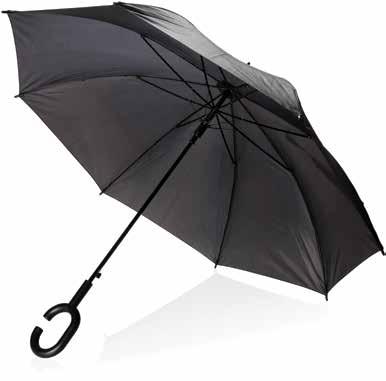 78,00 77,00 LED paraply lyssabel Futuristisk sort 23 paraply
