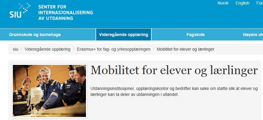 for internasjonalisering i Utdanning).