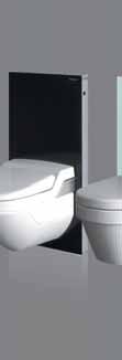 Monolith for gulvstående toalett Gulvstående modell er for montering der avløp