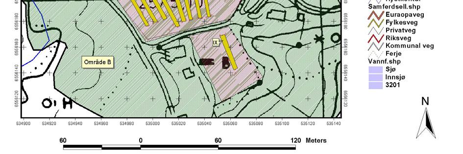 I sjaktene I-VI er pløyelaget om lag 25-30 cm dypt. Sjaktene VII og VIII er pløyelaget om lag 0,8-1 meter dypt.