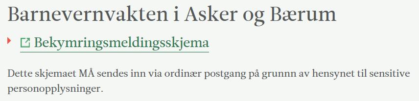 2. Som melder er det vanskelig