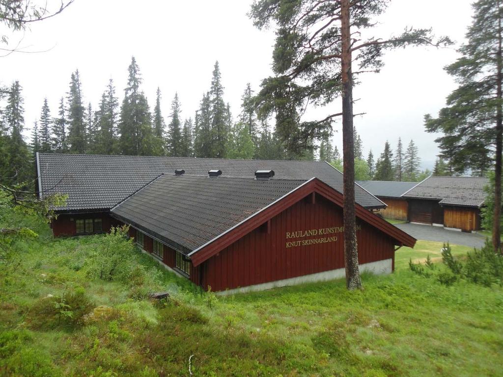 Vinje kommune Rauland kunstmuseum Knut Skinnarland Rapport etter befaring 7.