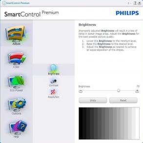 Philips-skjermer! Du kan justere flere alternativer uten veiviseren via Standard-ruten. Installasjon Følg instruksjonene og fullfør installasjonen. Du kan starte etter at installasjonen er fullført.