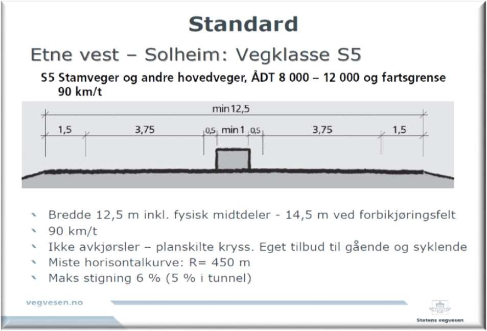 Vegstandard S4 E 134 Bakka Solheim parsell, Etne vest-solheim.