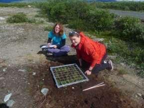 The first total data sampling at the site was done in August 2012 (Fig. 27). A total of six persons were involved in the analyses.