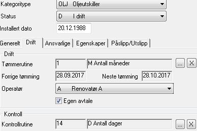 etter utført tømming/kontroll årlig rapportering uttak av fettslam og frityrolje gjennomgang tømmerapport