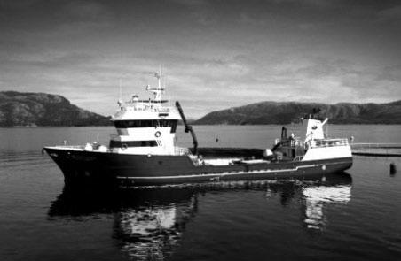 Byggeår 2003 Byggeår 2001 Crew 5 Crew 5 Marked Norway Marked Norway/ Scotland ROY KRISTIAN laste systemer Standard brønnbåt last.